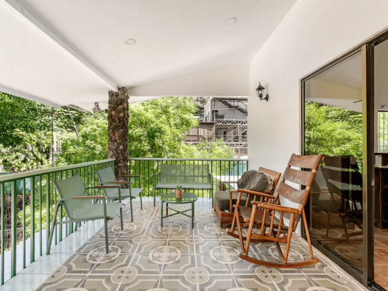 Enjoy calm, privacy, and fresh air from every corner of the lodge’s outdoor spaces.